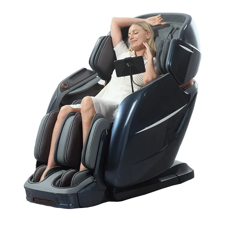 

2025 Chinese Professional Smart Premium Leather Full Body Heating Electric Massage Chair