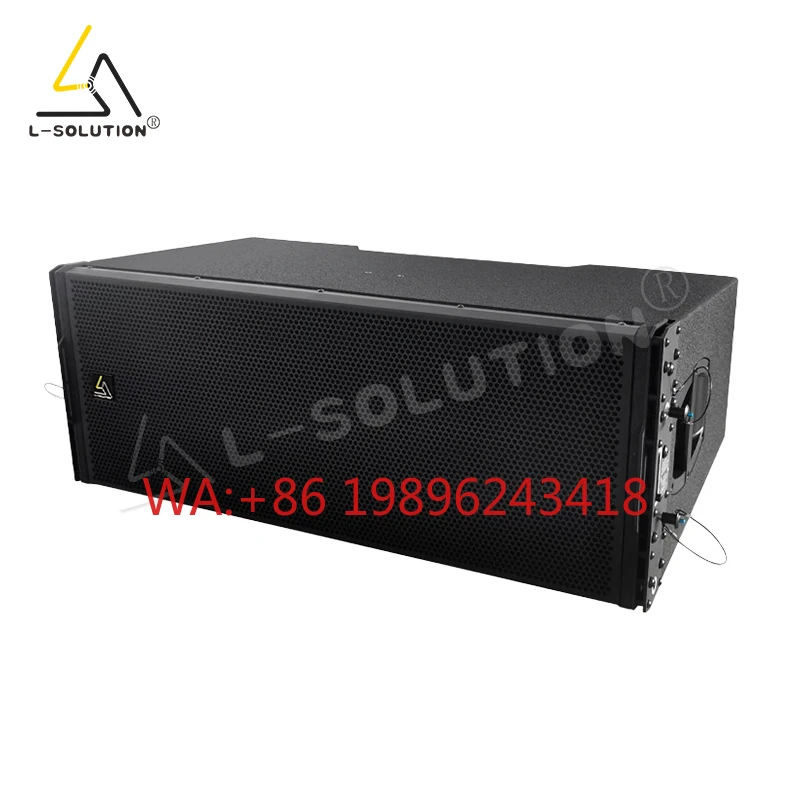 

L-SOLUTION 12 Inch Outdoor Passive Line Array Speakers Two-Way Sound System with Neodymium Magnet 4ohm Impedance