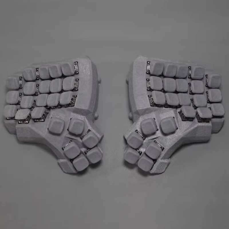 

Dactyl Manuform 4*5 Split Keyboard Ergonomic Hot-swappable Keyboard Custom wired VIAl Key Change Office Gaming Curved Keyboard