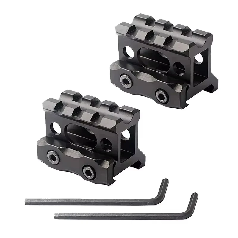 Red Dot Scope Riser Rail Mount, Light Weight, Prompt Ket for Hunting Flashlight, Optics, Recommandé, 1"