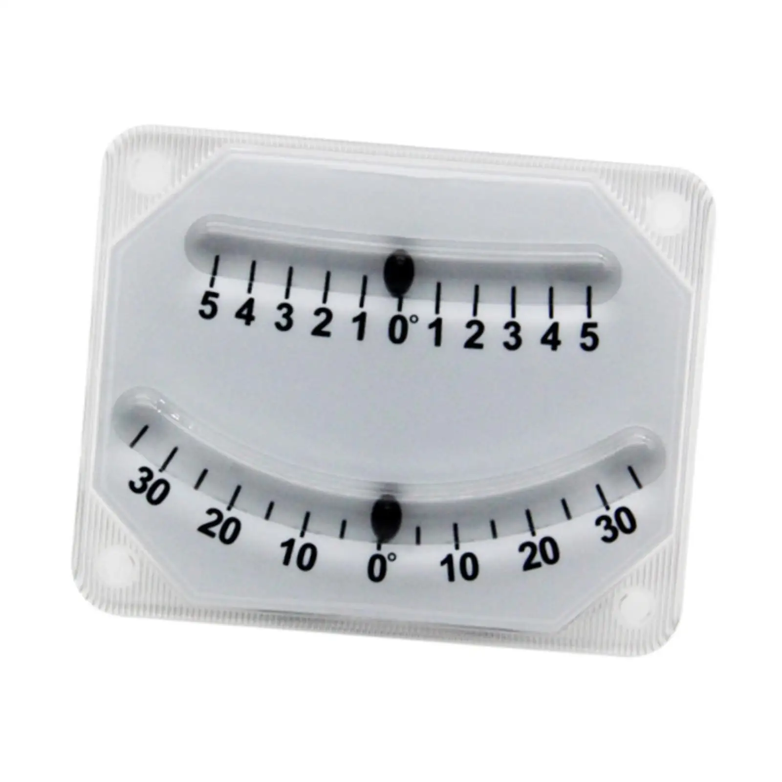 Boat Clinometer Level Indicator Built in Steel Ball Accessory Car Angle Slope Meter Inclinometer Level Tilt Gauge for
