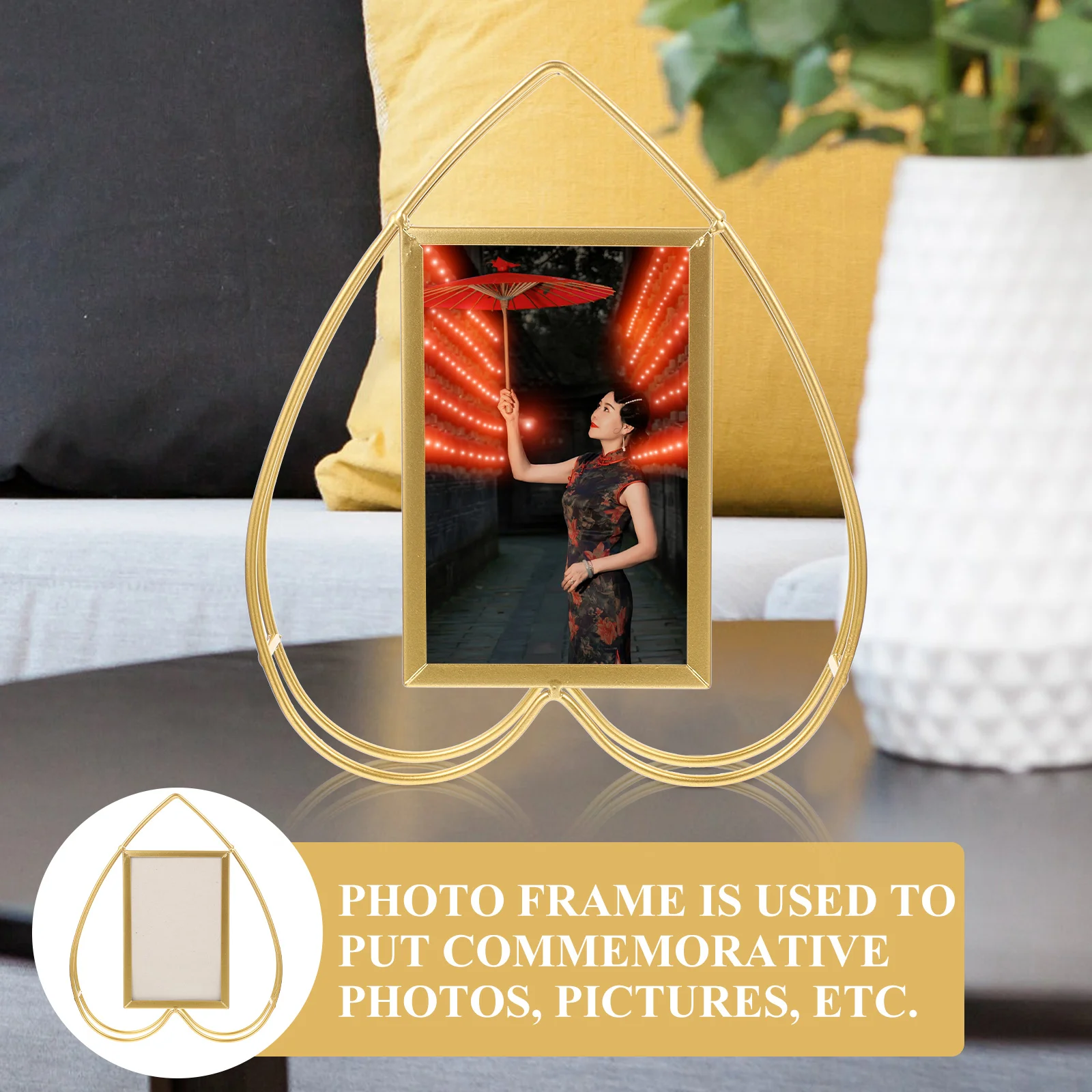 

Rotate Picture Frames Table Photo Frame Decoration Asthetically Pleasing Bedroom Decor Vintage Modern Desk Photo Frames Home
