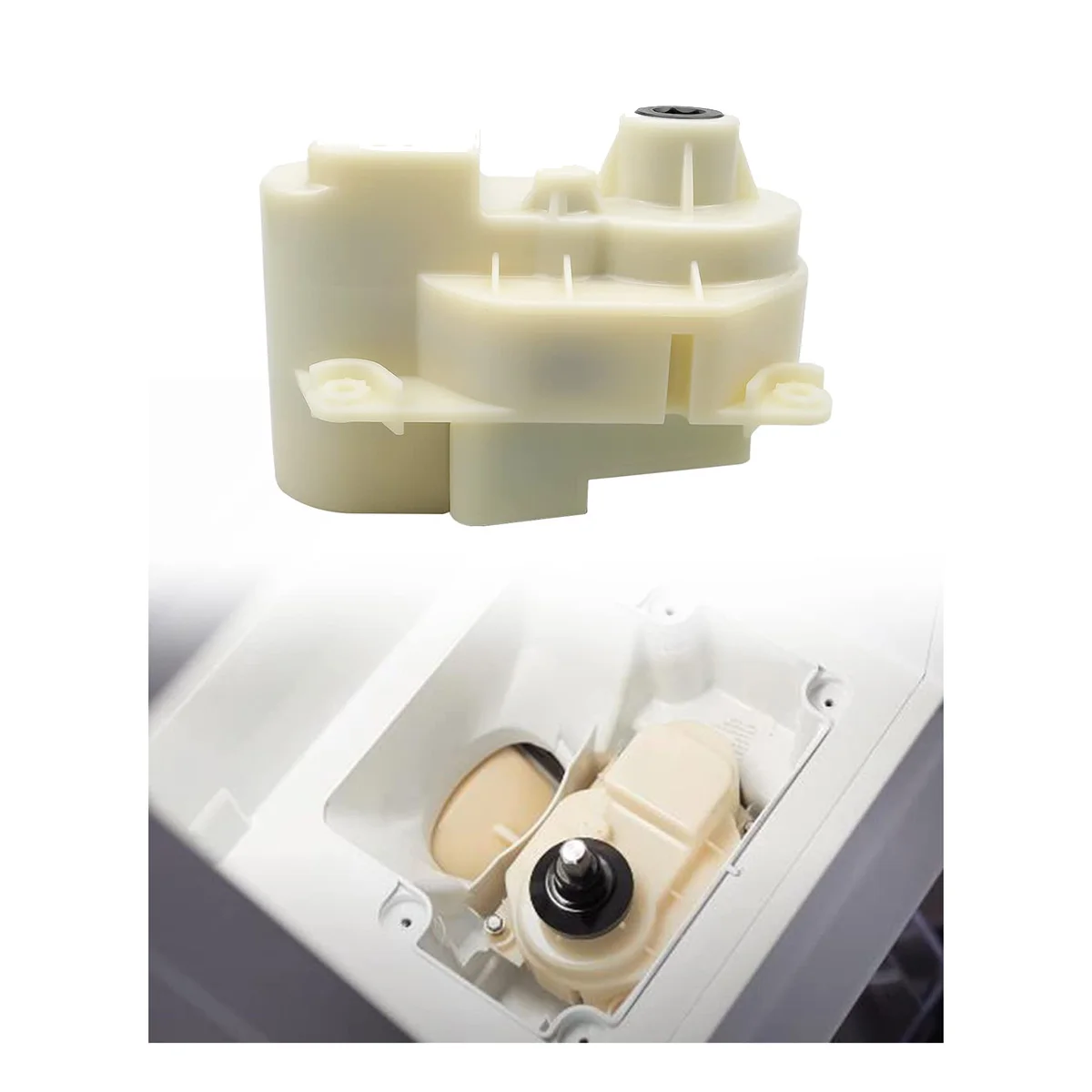 W 10822606   Reemplazo del motor de barrena para Kenmore Whirlpool 7MF2976 106454 106460   MCD2358 MFT2574 Motor trituradora de hielo para frigorífico