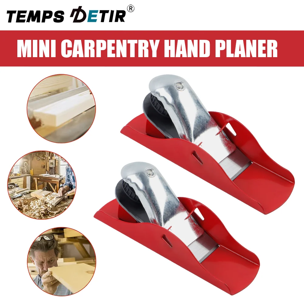 

2 Styles Mini Woodworking Hand Planer, Detachable Small Hand Planes, DIY Woodworking Hand Tools, For Smoothing And Trimming Wood