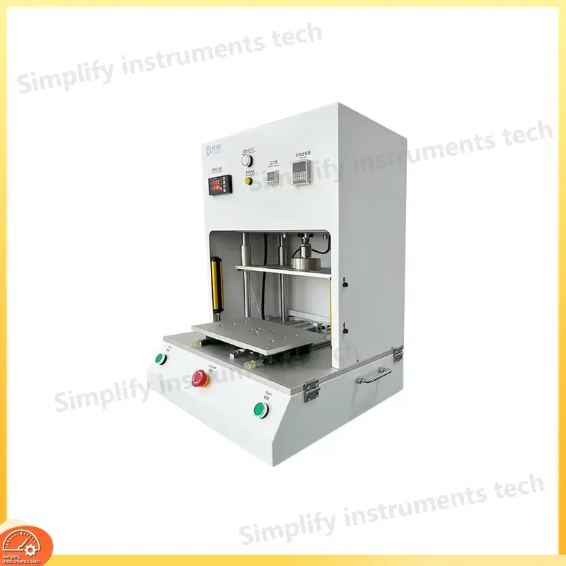 300KG Single Column Pneumatic Press 110V 220V PLC Control Adjustable Pressure Air Press with Motor for Stamping
