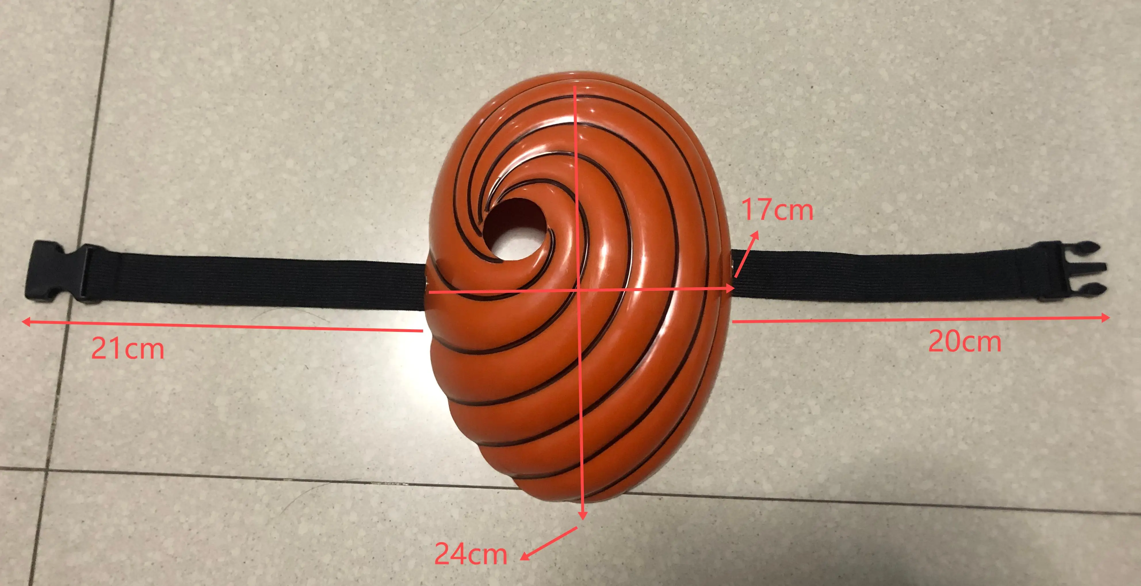 Japan Anime Cartoons Unisex Tobi Obito Akatsuki Ninja Madara Maskerade Cosplay Volledige Gezicht Hars Partij Masker