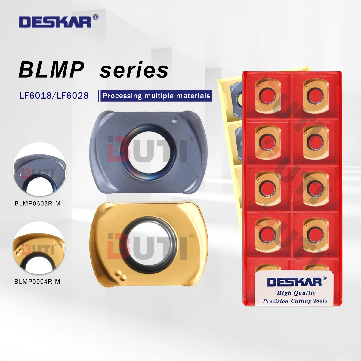 DESKAR 100% Original BLMP0603R-M LF6018/6028 BLMP0904R-M LF6028 Fasts Feed Millings Cutters BLMP Series Lathe Tools Milling Tool