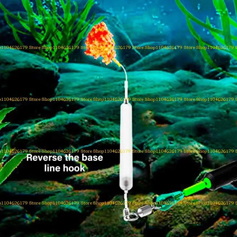 

A1A2 Barbed Hook Fishing Tackle Ready to Use Anti Bottom Carp Rigs Fishing Lures Suspension Fishing Hair Rigs Hook