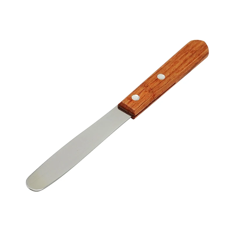 1pc Dental Plaster Spatula Wooden Handle Alginate Mixing Knife Dental Lab Impression Material Gypsum Spatula Dentist Tools