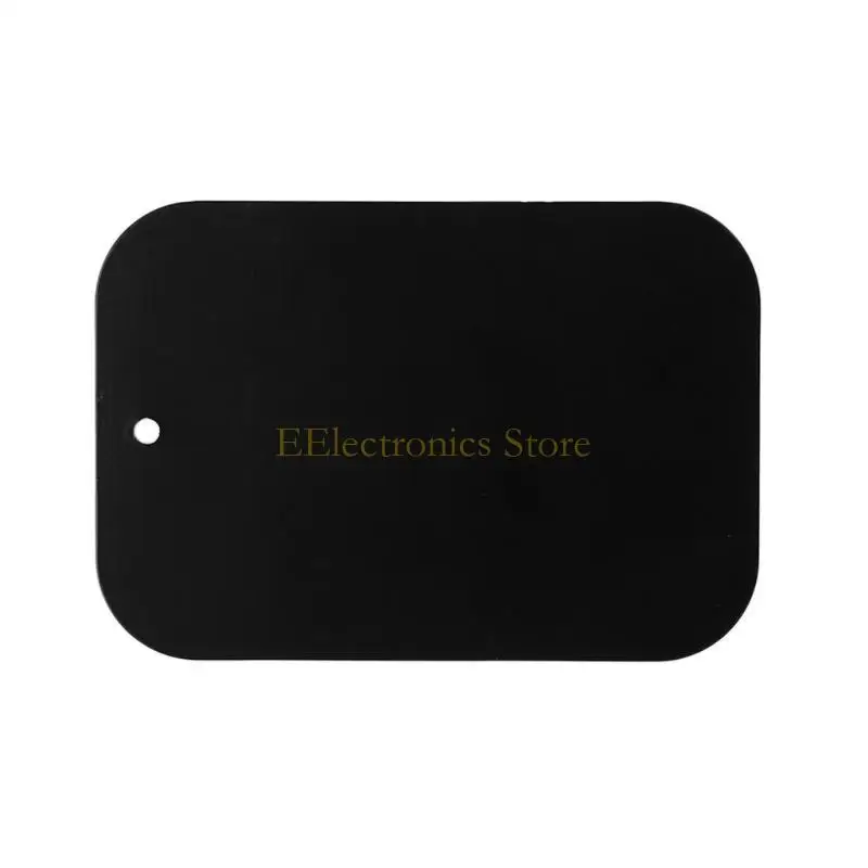 B03C 4Pcs Replacement Metal Rectangular Plate Sticker For Phone Mount Holder