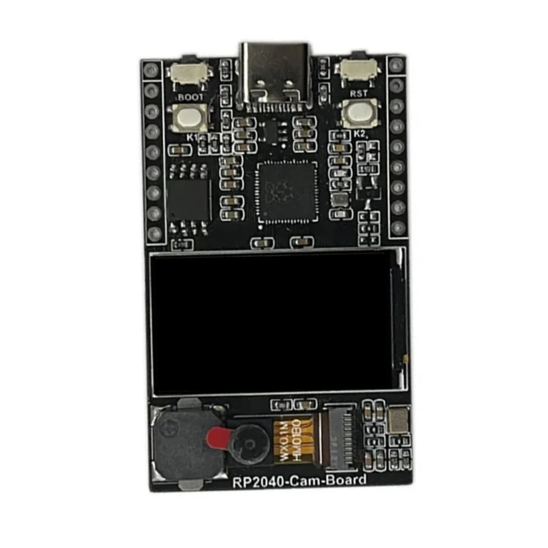 RP2040 Camera Development Board with 1.14" LCD Module for Capturing Images