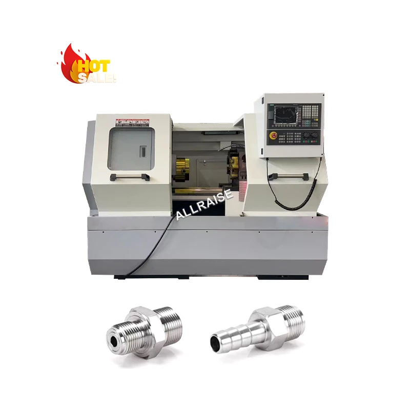 Automatic Lathe Turning Machine Flat Bed Lathe Cutting Milling Machine Horizontal Cnc Lathe Machine for Metal