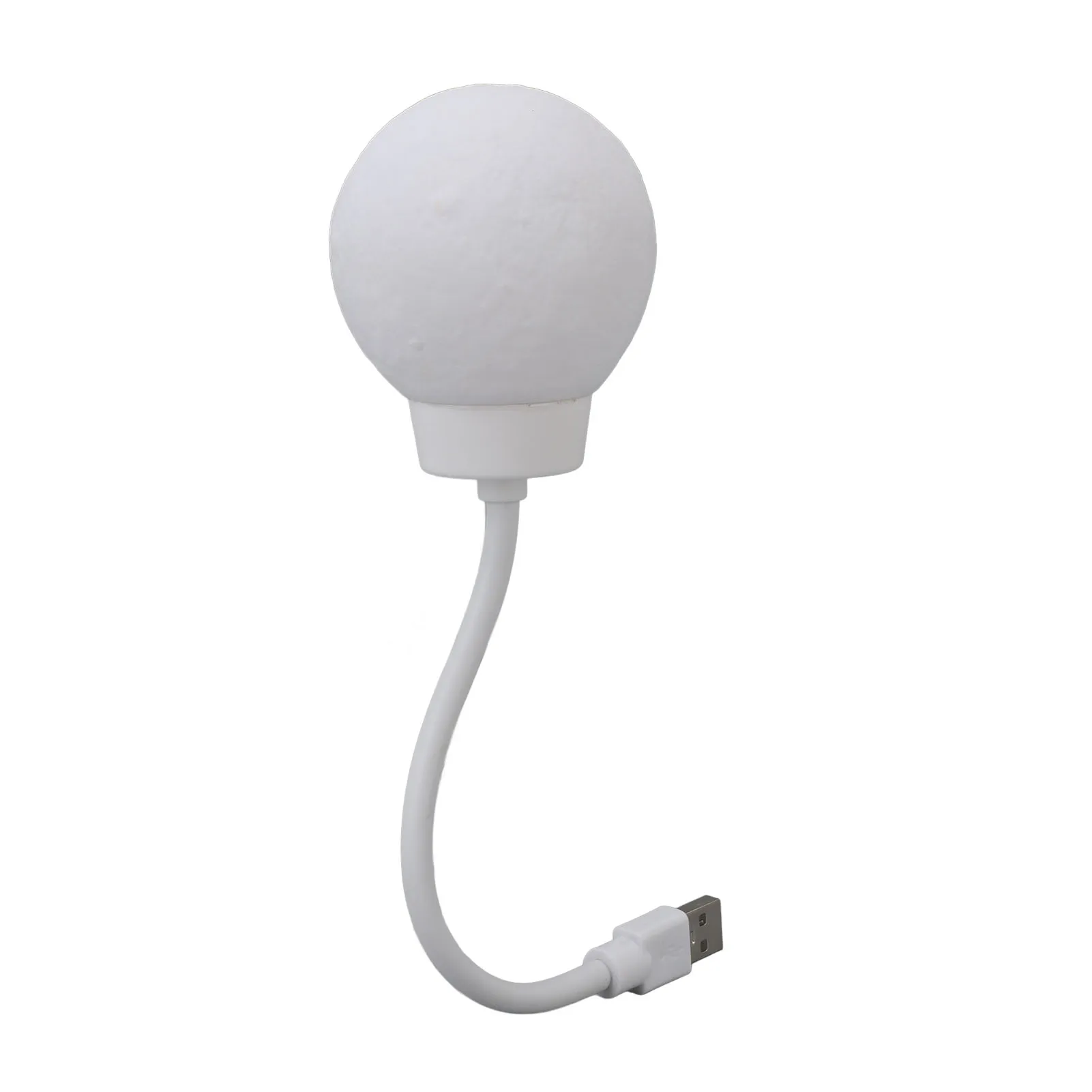 USB Reading Lamp Moon Voice Control Automatic Sensor Flexible Gooseneck USB Plug in Night Light for Bedside Dorm