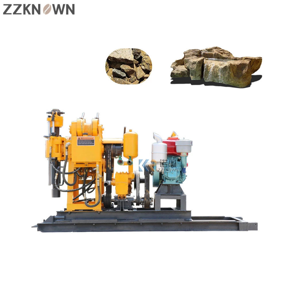 Truck Mounted Borehole Drilling Rig Full Hydraulic Borehol Crawler Surface Drilling Rig 150m Core Borehol Equipment Rock Style