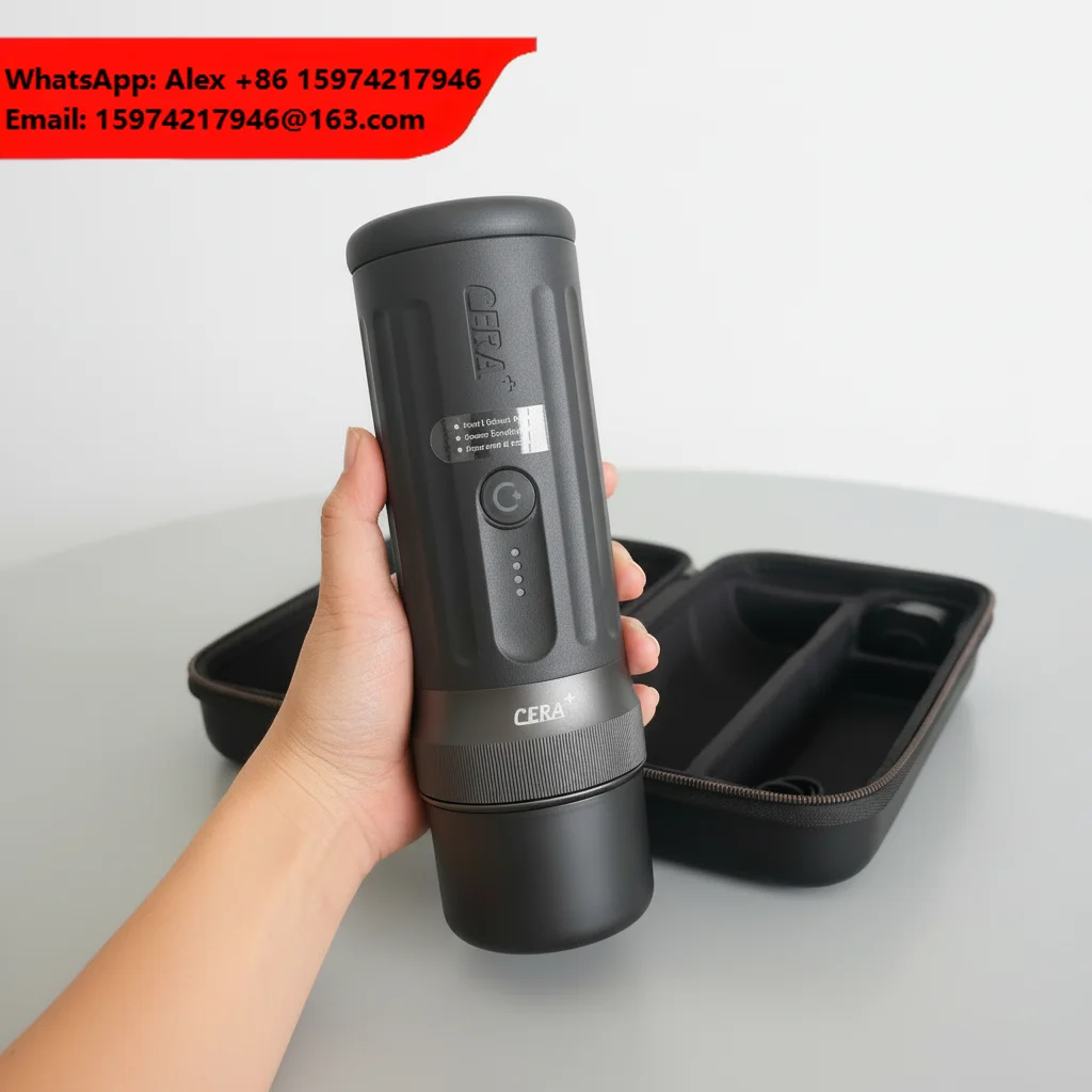 Latest High Quality CERA PCM03S-MAX Modern Electric ABS Resin Aluminum Alloy Commercial Semi-Automatic Portable Coffee Machine