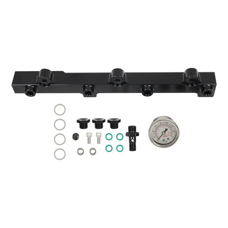 

A60E-Fuel Rail With Oil Gauge Kit For Honda Prelude 1992-2001 H22 H23 Accord 1990-1993 F22 Car Accessories