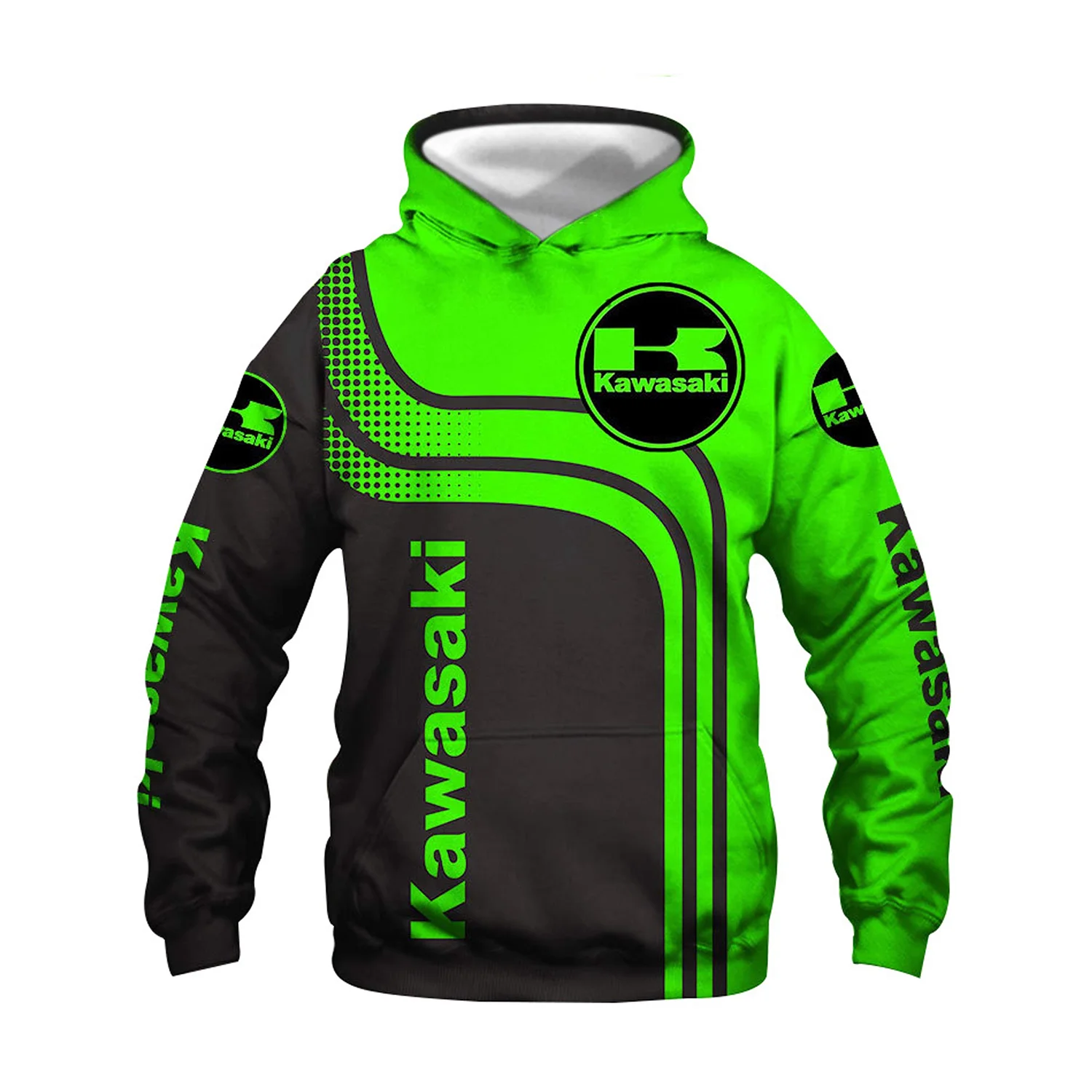 

Kawasaki Racing Team sweatshirt Hoodie Adult Streetwear Hooded Unisex Motorcycle Sweatshirts Pullovers Tracksuit Clothing