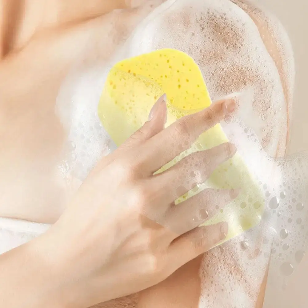 Bagno Spugna da bagno Spazzola Double Sided Corpo Bagno Corpo morbido Doccia Spugna Scrubber Spazzola per il corpo Spugna Detergente Schiuma K7H8