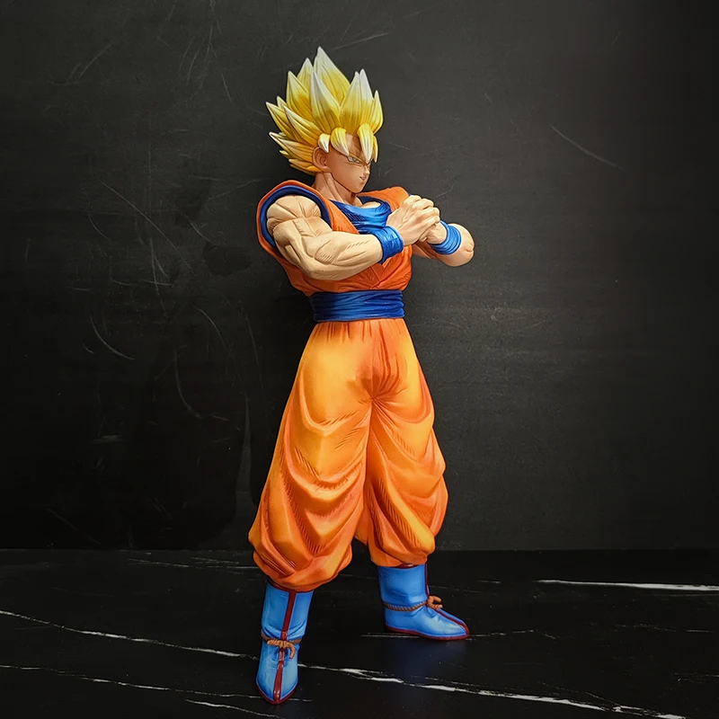 30Cm Anime Dragon Ball Z Son Goku Figuras DBZ Super Saiyan 2 Action Figureของเล่นGKรูปปั้นPVCชุดเครื่องประดับของขวัญเด็ก