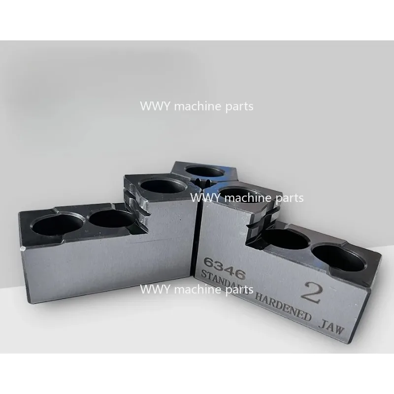 Standard 5/6/8/10/12 Inch Hydraulic Hard Jaw Three Jaw Chuck with Strong Stepping Jaw Suitable for CNC Lathes
