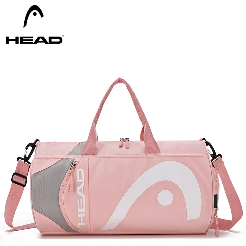 HEAD Travel Duffel Bag with Shoes Compartment,Crossbody Sports Gym Bag for Weekender Overnight ,Women&Men Shoulder Tote Handbag