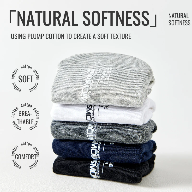 MiiOW القطن جورب قصير الرجال غير مرئية قارب جورب المضادة للانزلاق الكاحل جورب الصيف رقيقة مزيل العرق تنفس شبشب عمل جورب