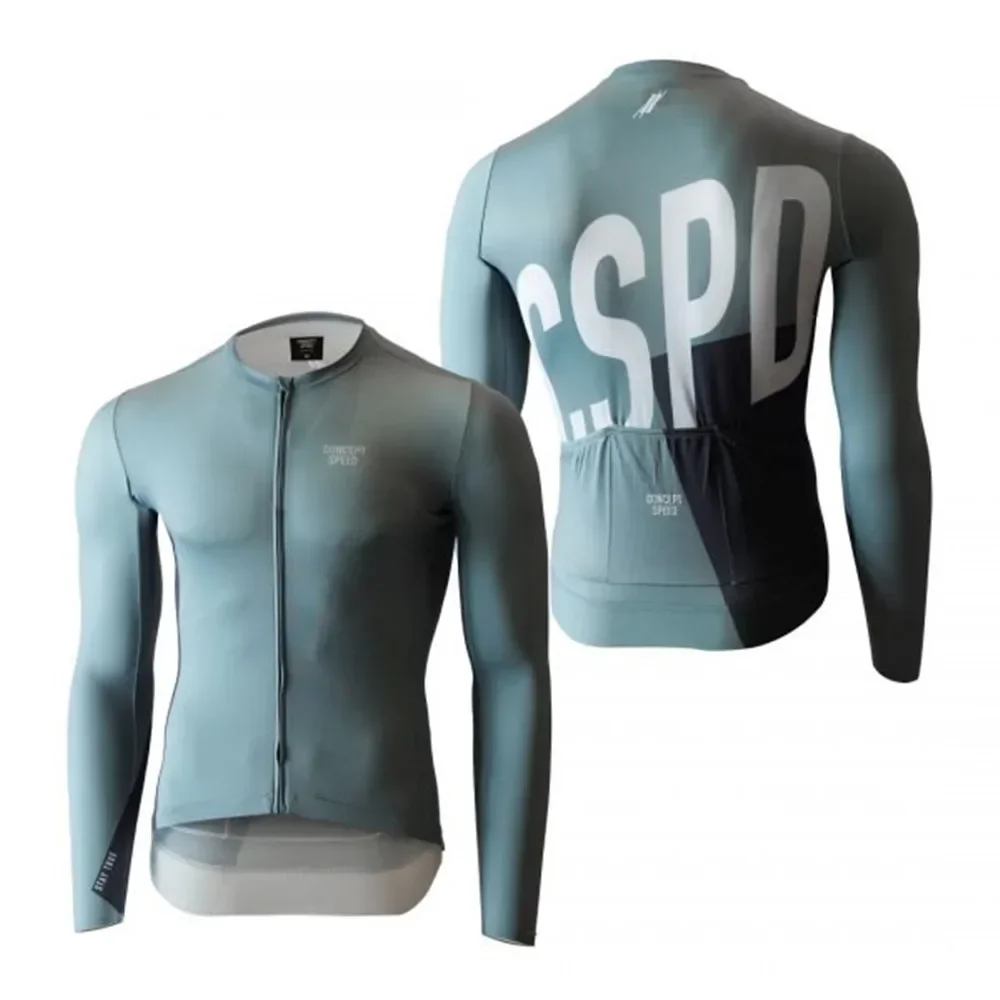 

Велосипедная майка Concept Speed на весну и осень Mtb, тонкое велосипедное пальто с длинными рукавами, унисекс Ciclismo, велосипедное командное снаряжение, быстросохнущее