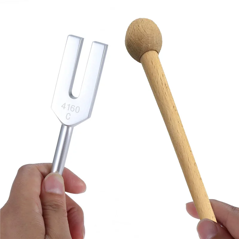

AS98-12X Tuning Forks Set 4096 Hz 4160 Hz 4225 Hz Tuning Forks Set Tuning Fork With Wooden Hammers And Cloth Bag Style 1