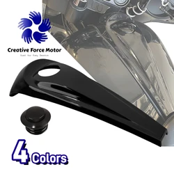 2008-2024 Smooth Dash Fuel Console Cover Motorcycles Gas Tank Cap For Harley Touring CVO Electra Road Street Glide FLHX/I FLHTK