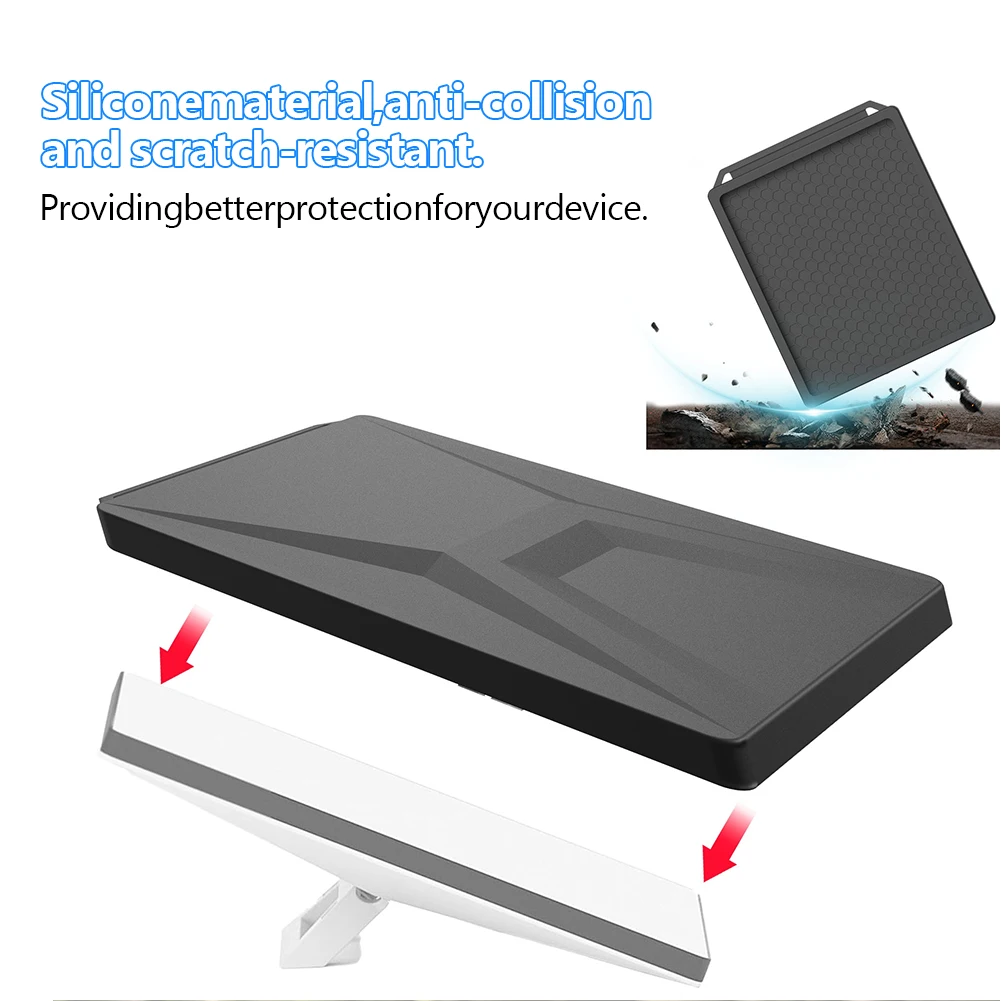Silicone Antenna Protector Waterproof Full Coverage Case Anti-Drop Protective Cover for Starlink Mini Dish Accessories