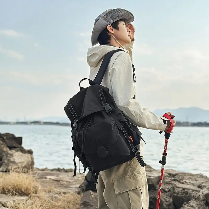 Sac à dos de voyage de grande capacité pour hommes et femmes, sac d'école léger et à la mode, nouvelle collection