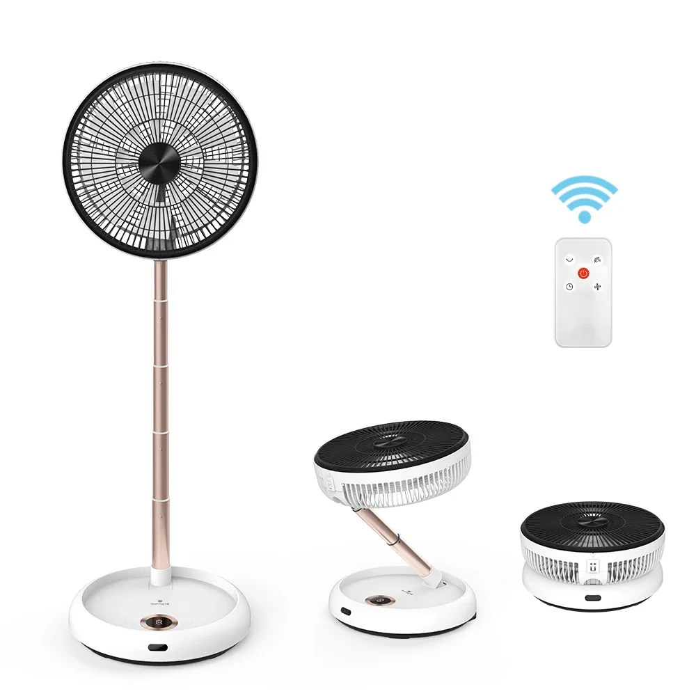 retractable  usb electric fan table portable foldable fans