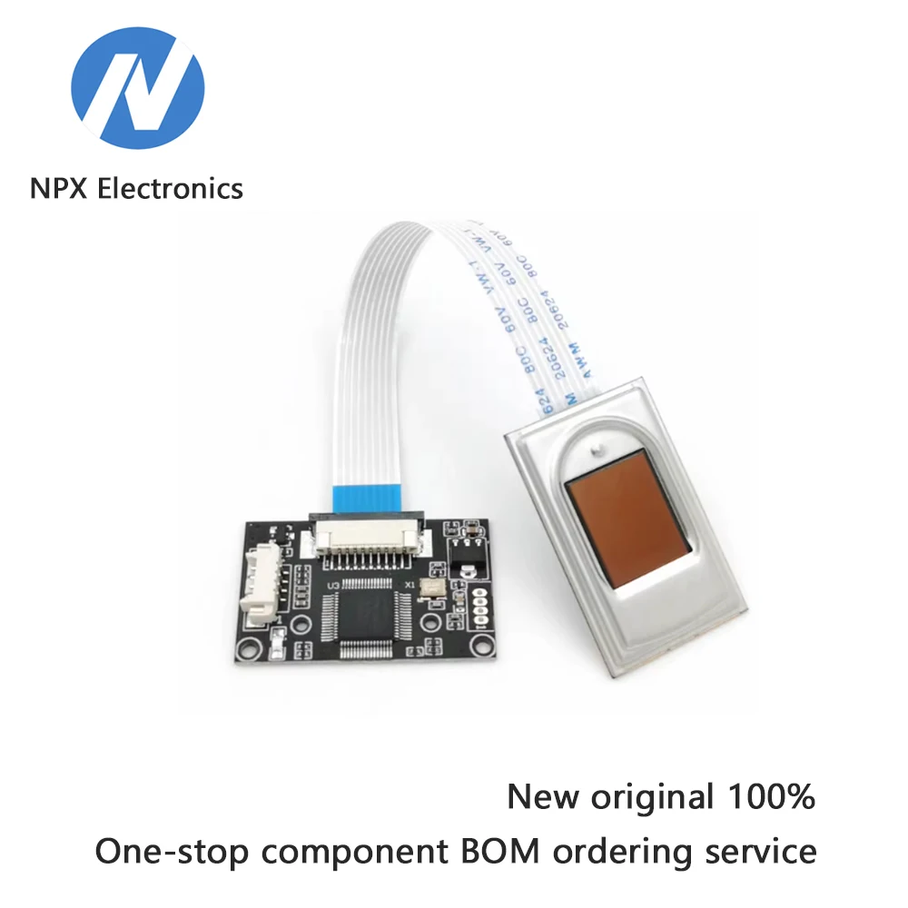 

Емкостный модуль отпечатков пальцев R306 использует оригинальный импортный чип сбора данных FPC1011F3.