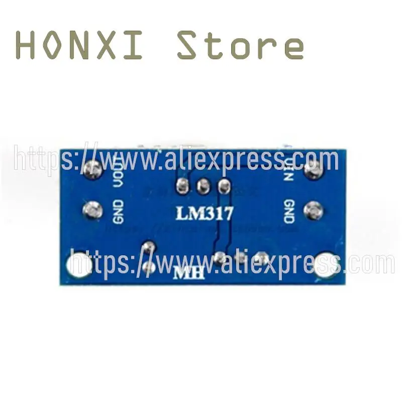 2PCS LM317 adjustable regulated power supply board DC-DC  converter adjustable step-down module of linear regulators
