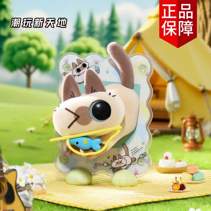 سيامي القط أزوكي أزوكيسان شفاء لحظة سلسلة صندوق أعمى أنيمي الشكل ثلاثية الأبعاد مغناطيس الثلاجة مكتب حلية لعبة هدية للأطفال #2