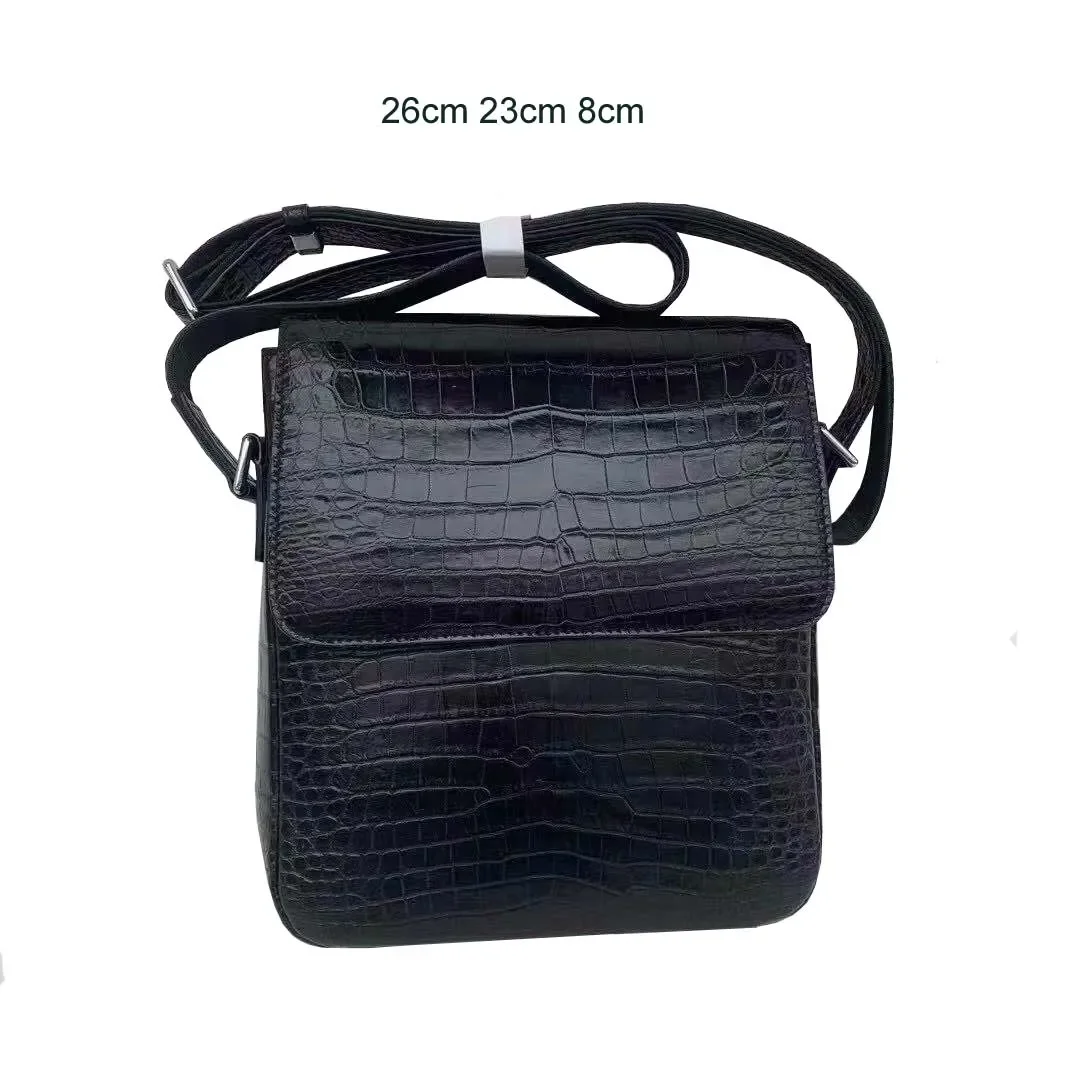 fanzunxing new men single shoulder  crocodile bag leisure