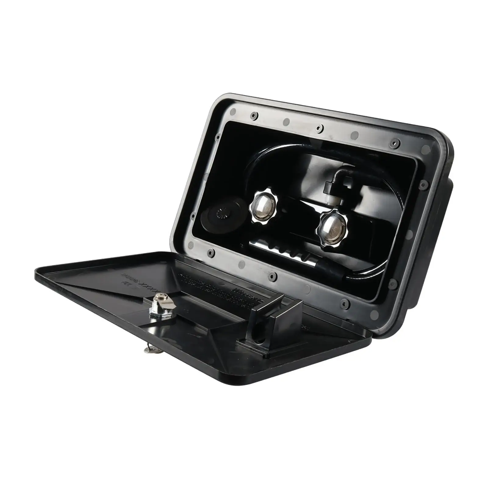 RV Exterior with Lock and Key Replacement Cowboy Shower for Trailer Outdoor Camper Marine Boat Motorhomes