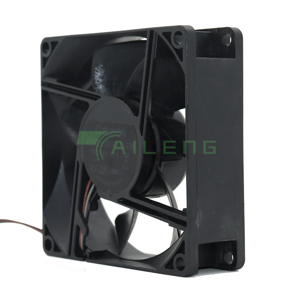 Imagem -05 - Ventilador de Refrigeração do Servidor Quadrado Sunon Ee80251s1-d170-f99 dc 12v 1.7w Conector de Pinos 80x80x25 mm