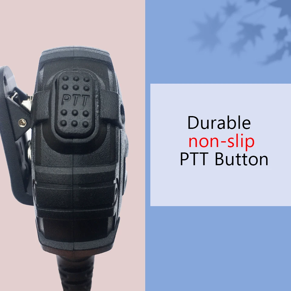 Baofeng-micrófono para walkie-talkie, accesorio tangente, altavoz de hombro, PTT, Para Kenwood UV-5R, UV82, UV-17, radio bidireccional, 2023