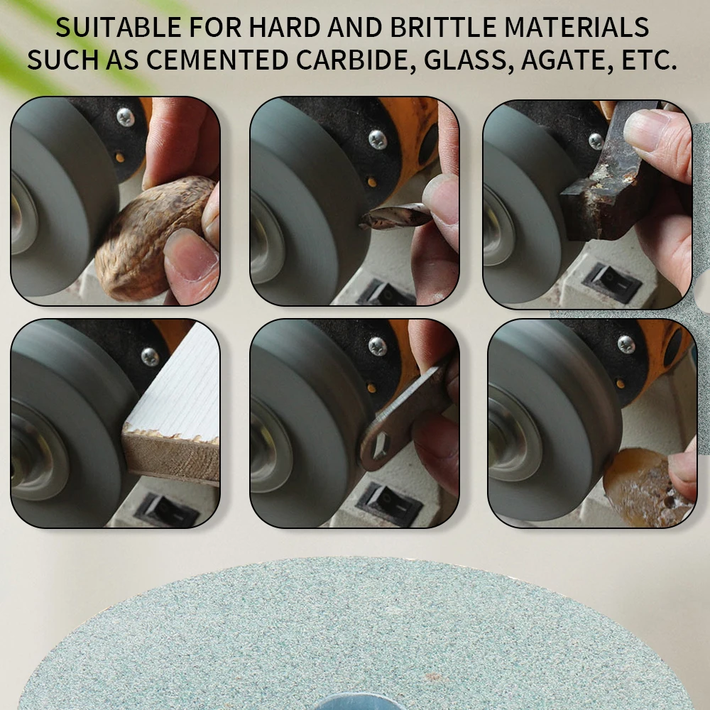 70mm Schleifen Rad Dremel Polieren Pads Polieren Rad Schleif Scheibe Schleifen Scheiben Dreh Werkzeug Für Winkel Grinder Zubehör – Detail 10