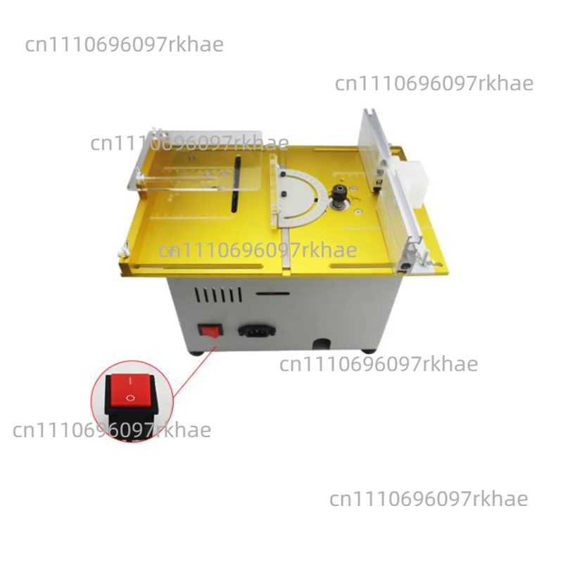 Aluminium Table Insert Plate For Woodworking Benches Table Saw With Miter Gauge Guide Profile Fence Sliding Brackets