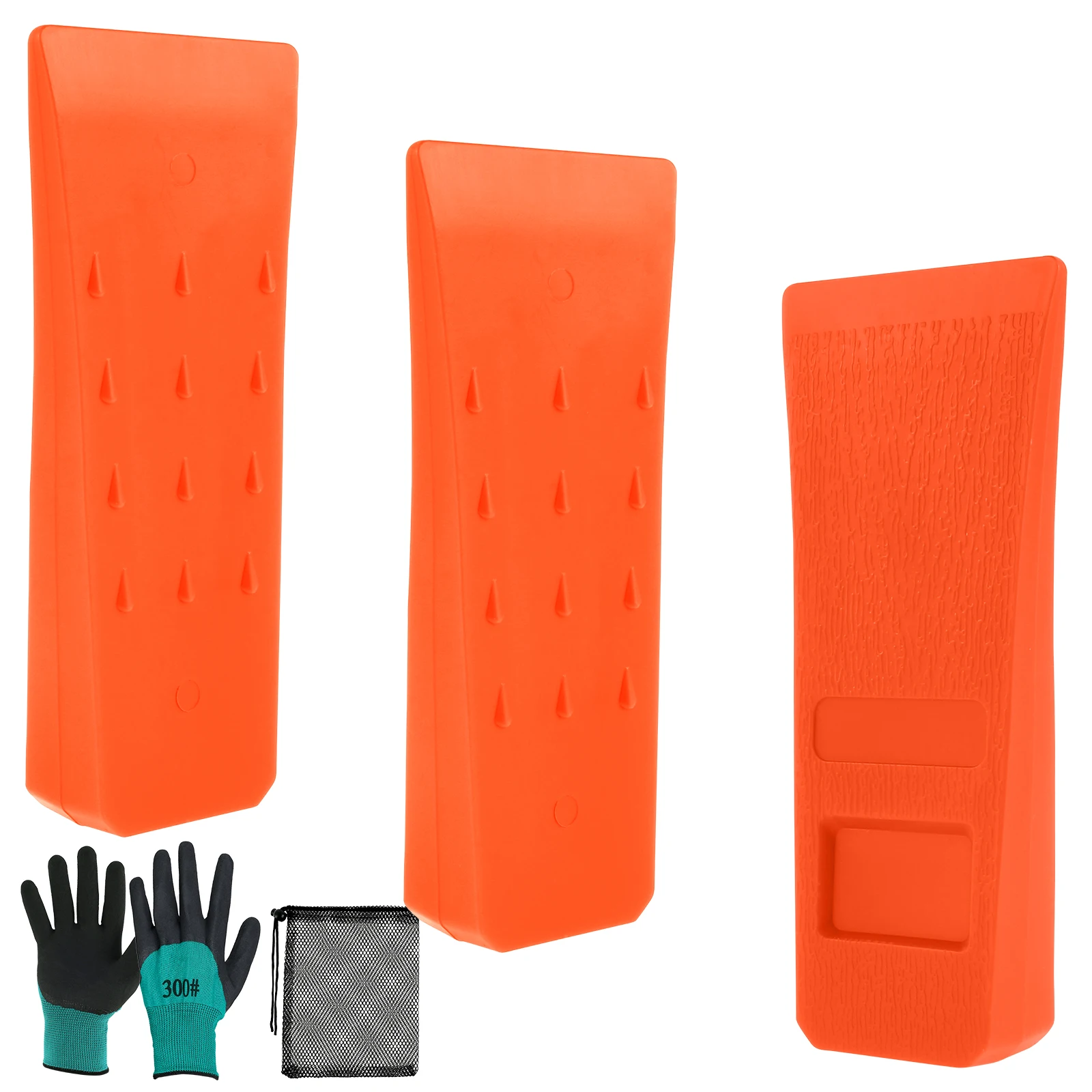 

3 шт., пластиковые режущие клинья для цепной пилы