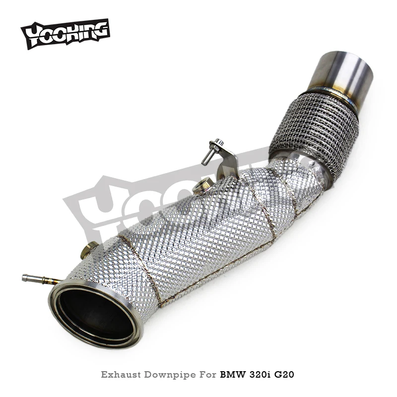 

Racing Car Exhaust System For BMW 320i G20 2.0T 2020-2024 Stainless Steel Exhaust Downpipe Header Free Flow Downpipe With OPF