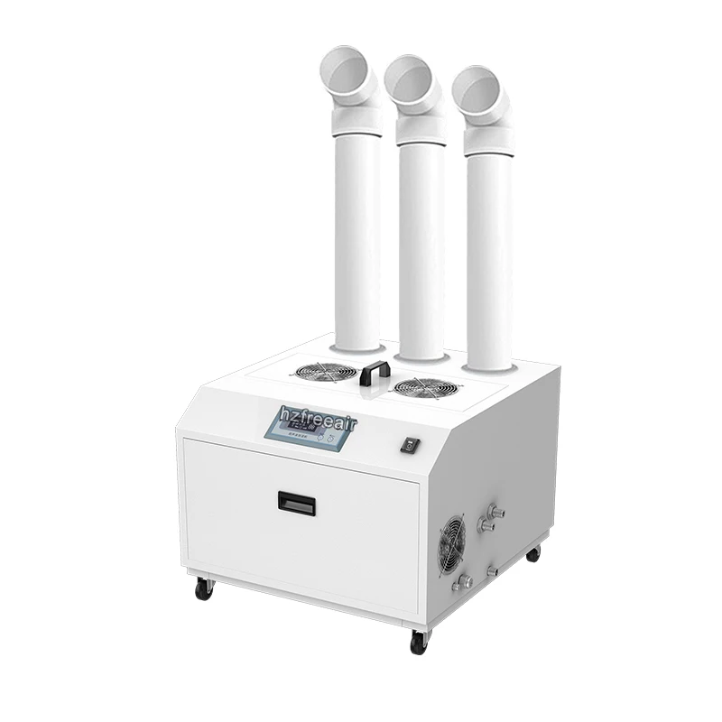 Metal Material Industrial Ultrasonic Humidifier 30KG/H High Efficiency for Vegetable Grow Room Automatically Control Humidity