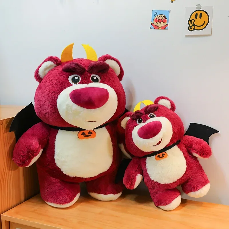 

Disney Toy Story 3 Lotso Kawaii Strawberry Bear Stuffed Toys Cartoon&Cute The Bear Plush Dolls Birthday Gift for Kids Girlfriend