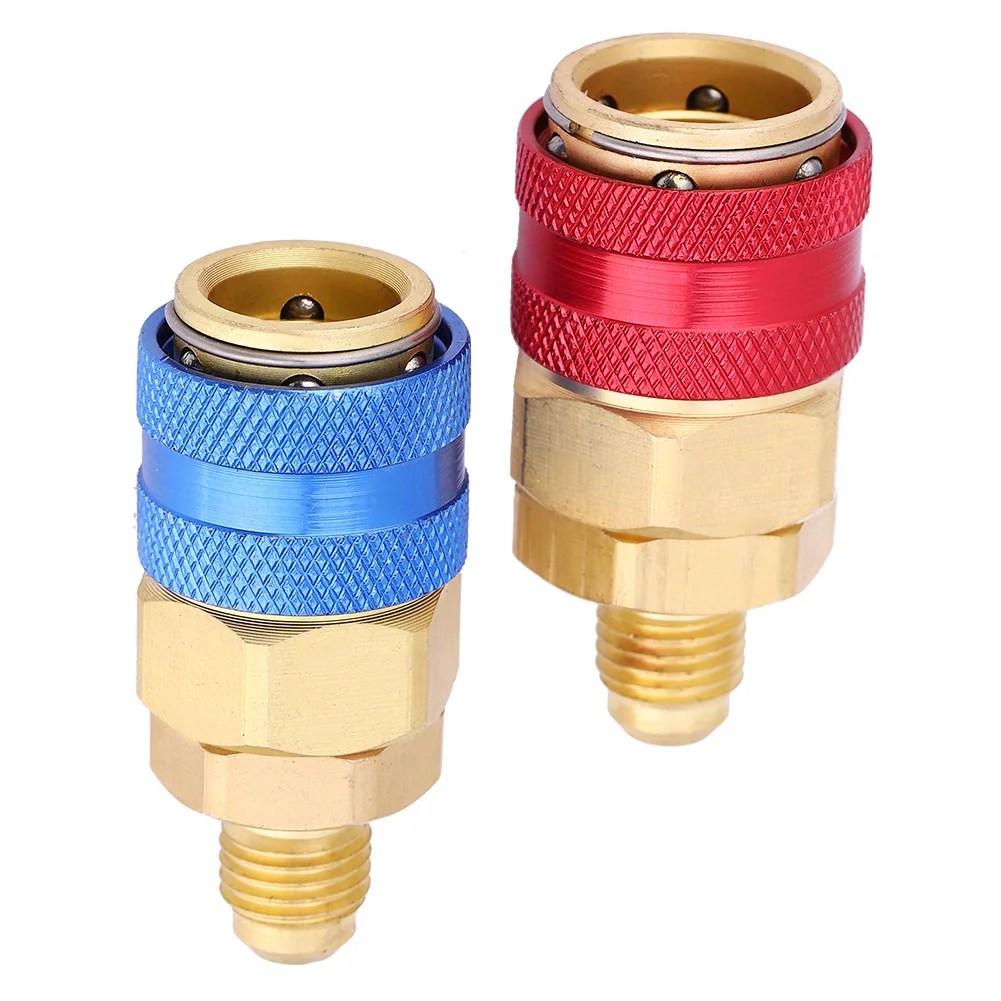 

Адаптер быстроразъемных соединений R134A Коллектор высокого/низкого давления Автомобильные аксессуары Адаптер быстроразъемных соединений R134A Коллектор R134A