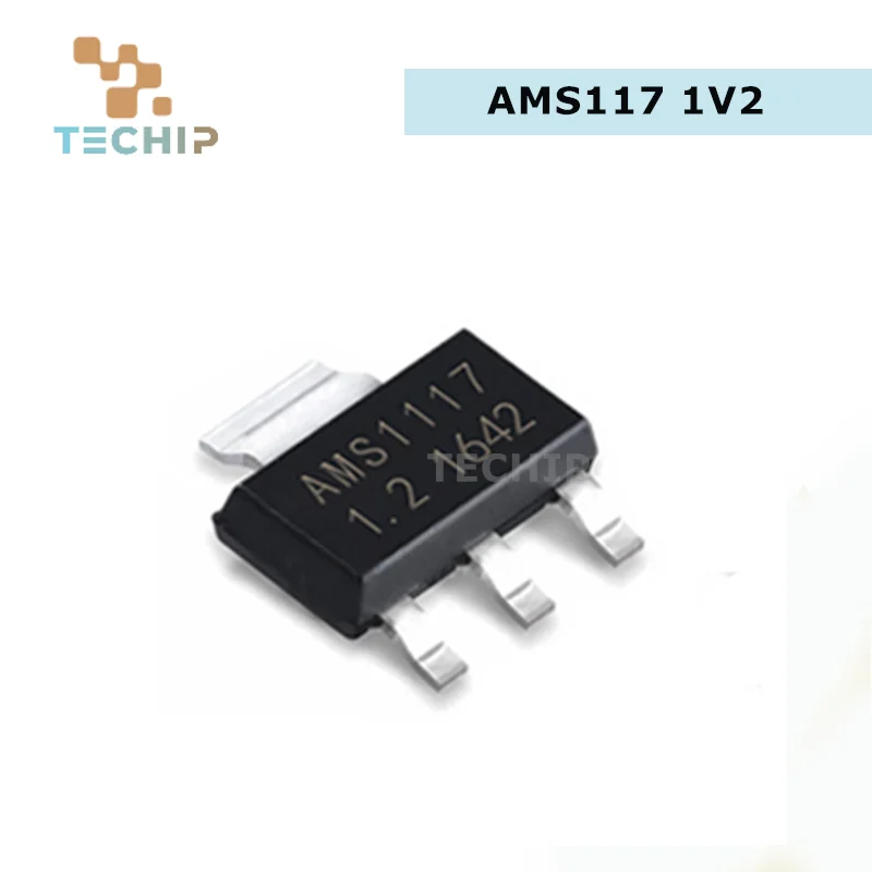 50pcs AMS1117 3V3 AMS1117-1.2 AMS1117-1.5 AMS1117-1.8 AMS1117-2.5 AMS1117-3.3 AMS1117-5.0 AMS1117-ADJ SOT223 Voltage Rugulator