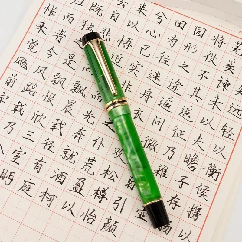 

Premium Kaigelu Torpedo Fountain Pen Hand Pushed Long Knife EF/F/M Nib Writing Ink Pen School Supplies Business Writing Gift