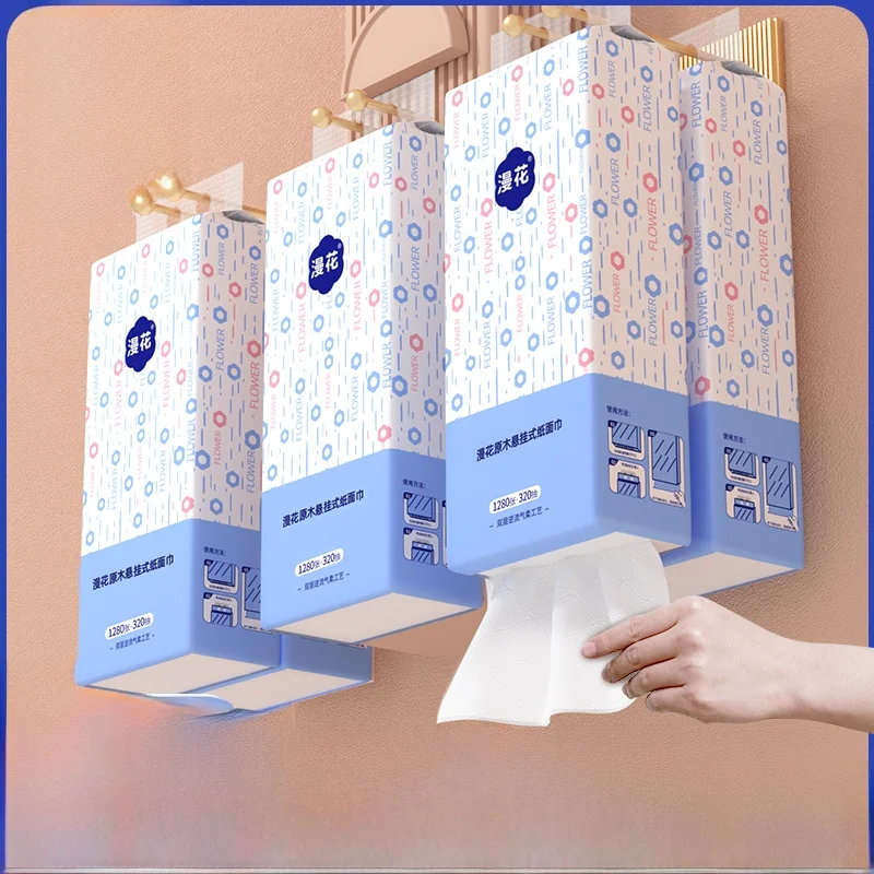 papel-toalha-suspenso-acessivel-para-limpeza-das-maos-pacote-grande-essenciais-para-banheiro-uso-em-dormitorios-estudantis-e-domestico