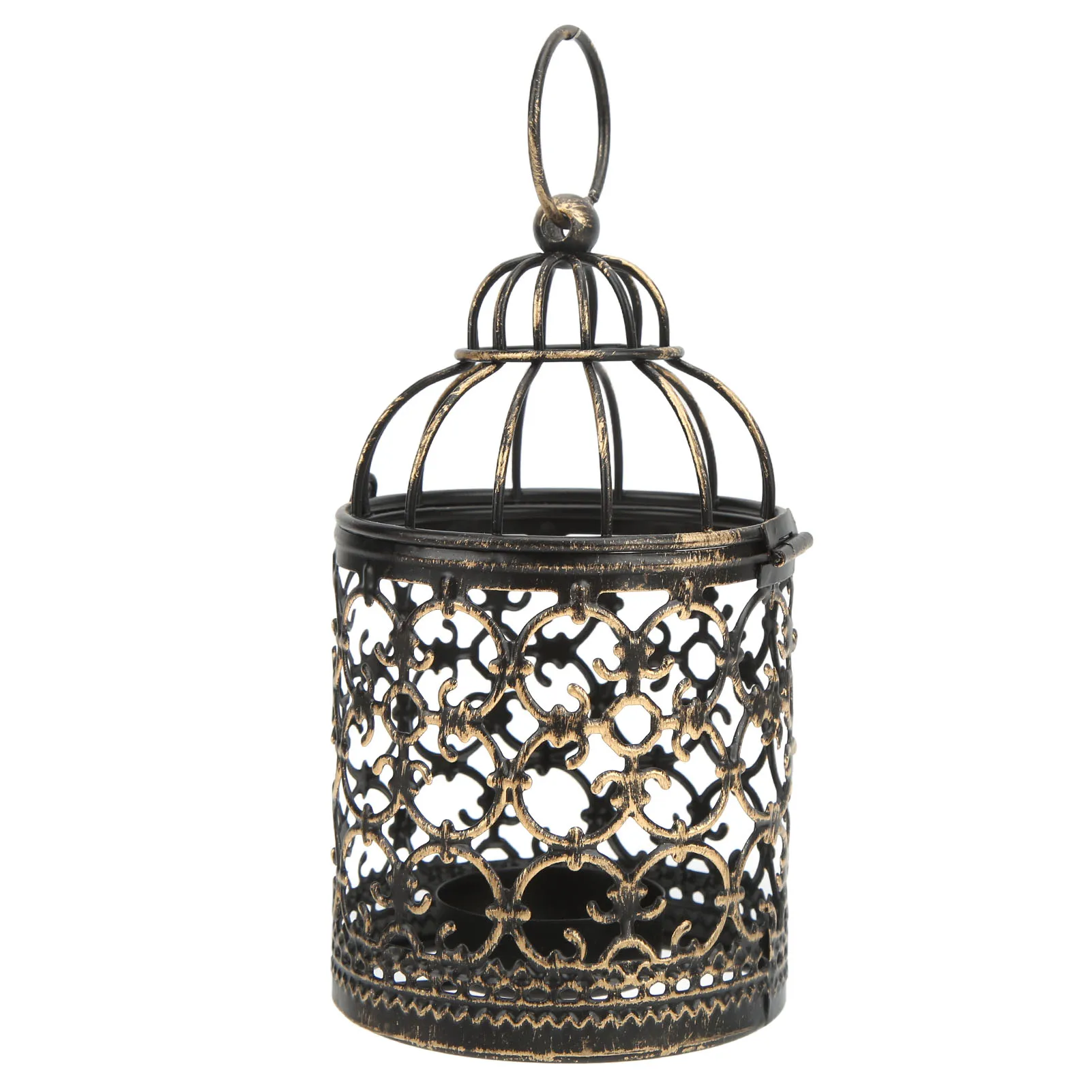 Iron Candle Holder European Retro Tealight Candle Holder Elegant Style Vintage Candle Stand for Home Table Decoration